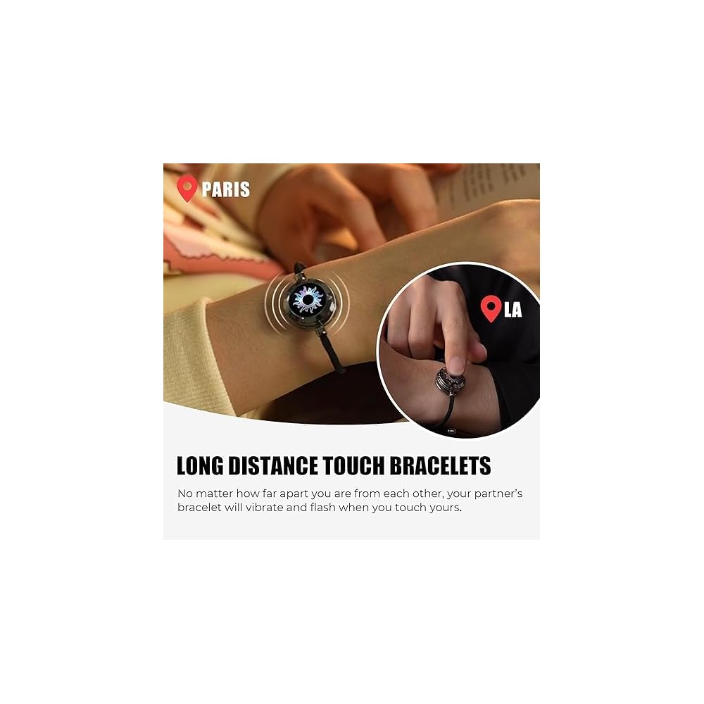 Bond Touch Bracelets That Vibrate For Couples Bond Bracelets