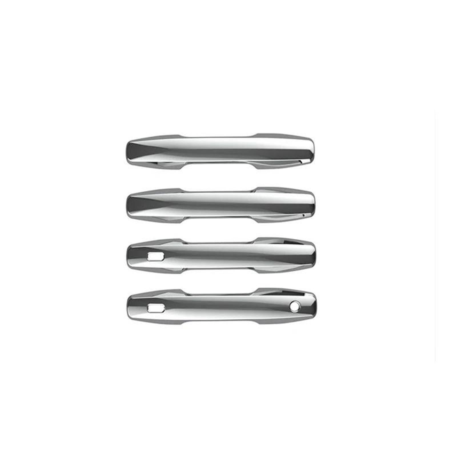 Kjhopy Style 3 Car Abs Chrome Black Door Handle Strip With Pull Guard Cover For Rav4 Xa60 2026 2027 2028(Style 3)