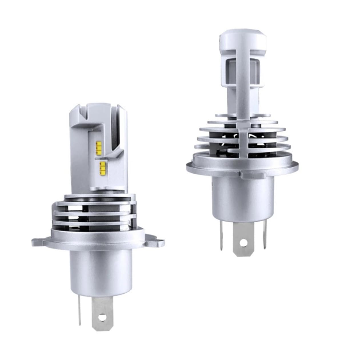 Ampoules de Phare H4 9003 2 Pièces en Alliage D'aluminium
