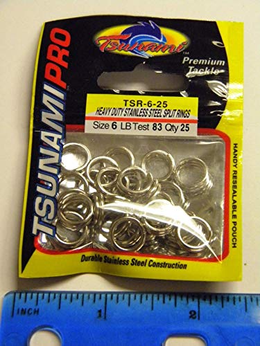 Tsunami Heavy Duty Stainless Steel Split Rings
