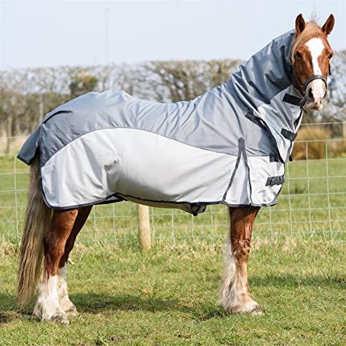 Equitack Alfombra impermeable de 600 denier 2 en 1 Cover