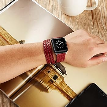 Apple Watch Band 38mm, Genuine Leather 