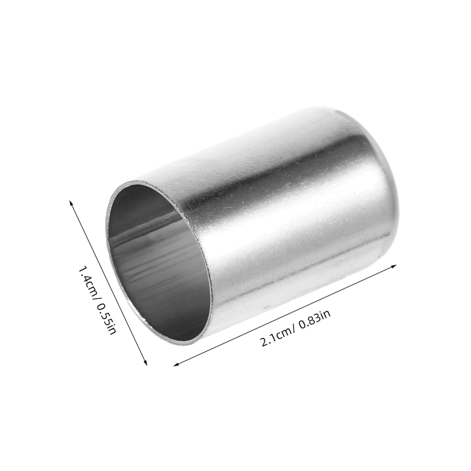 SEWACC Crimphülsen mit Sicherer Verbindung 100 Stück Edelstahl Hydraulikschlauch und Vielseitiger Anwendung für Hochdruckschläuche im Industriellen Bereich