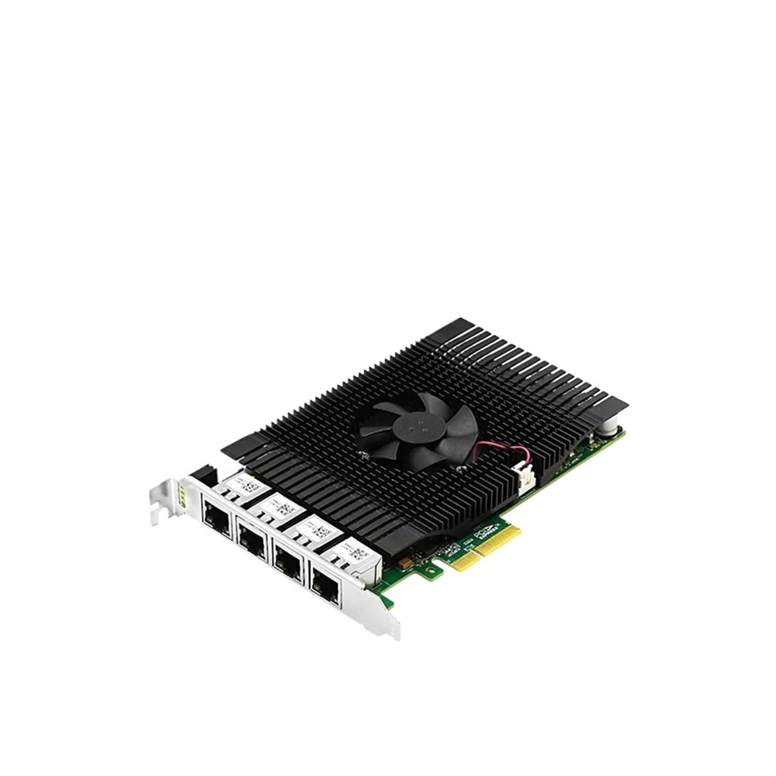 Tarjeta de 4 Puertos PO//E 5/-G Adaptador de extensión de Red X4 X8 X16 Tarjeta de Red(PCIE 4 Port)