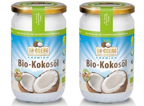 Dr.Goerg 100% Bio Kokosöl 1000ml 2erPack-kaltgepresst NEU
