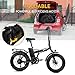 EBKAROCY 750w Folding Electric-Bike for Adults with 48V 15AH Removable Battery, 30MPH & 68+Miles, 20