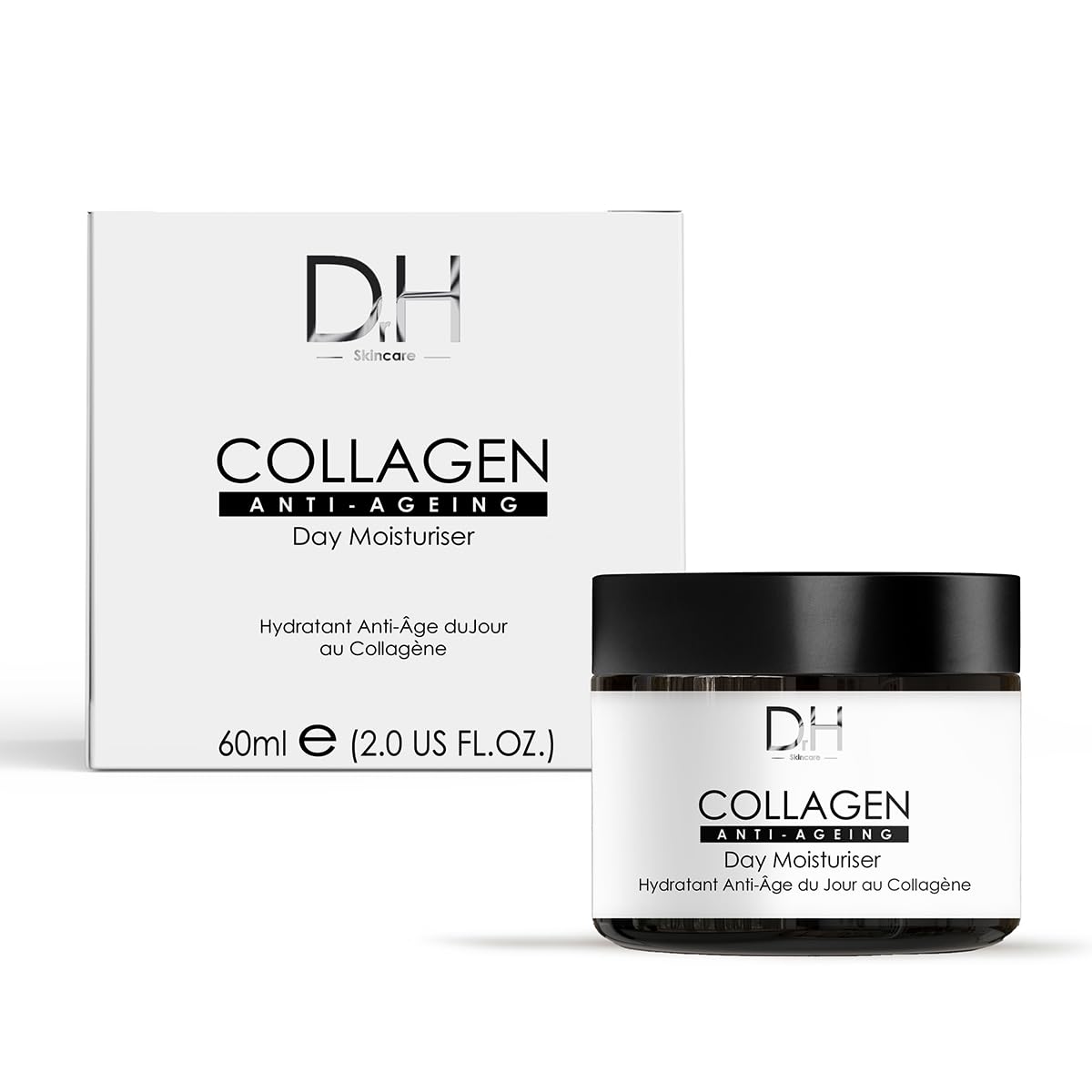 Dr H Collagen Anti-Ageing Day Moisturiser 60ml, 60 ml (Pack of 1)