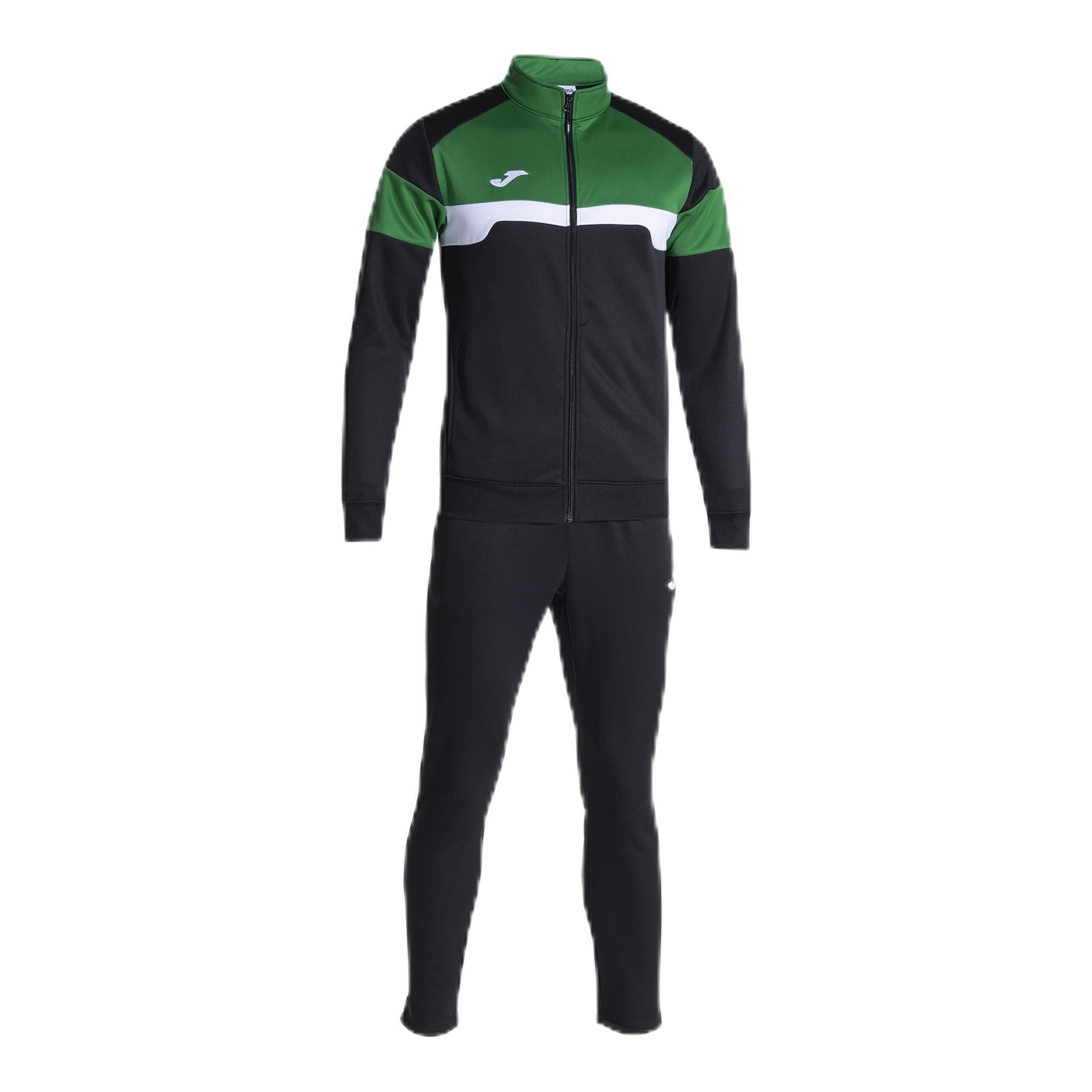 Joma Men's Black - Green - Tracksuit - Danube