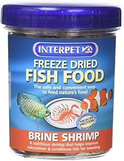 Interpet Freeze Dried Fish Food - Brine Shrimp 18g
