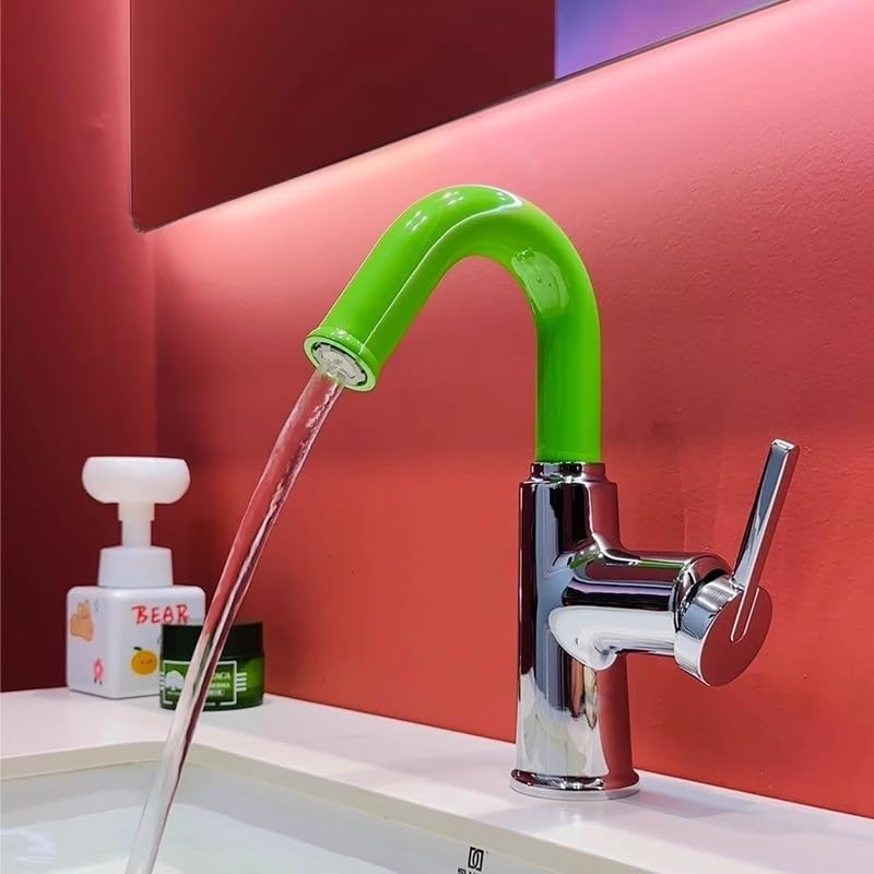 Robinet de lavabo moderne design unique KLVN lavande coloré