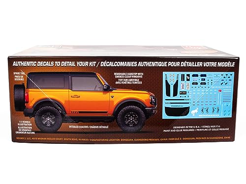 Skill 2 Model Kit 2021 Bronco First Edition 1/25 Scale Model by AMT AMT1343M - Thumbnail 2