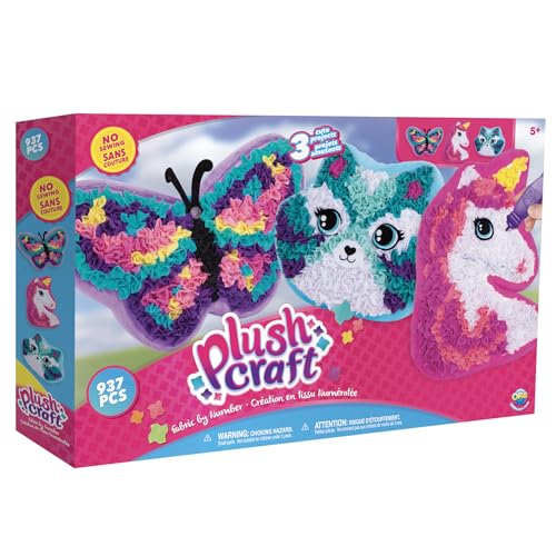 Kit créatif PlushCraft Licorne Chat Papillon pour coussins sans couture - 5