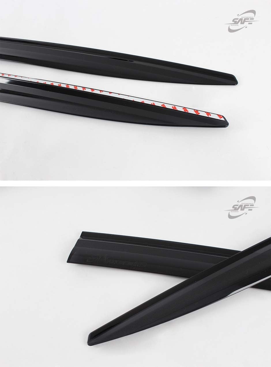 Safe Smoke Window Visor Sun Rain Vent Guard 4 Pcs Set for 2016~2018 KIA Optima Out Channel Visor