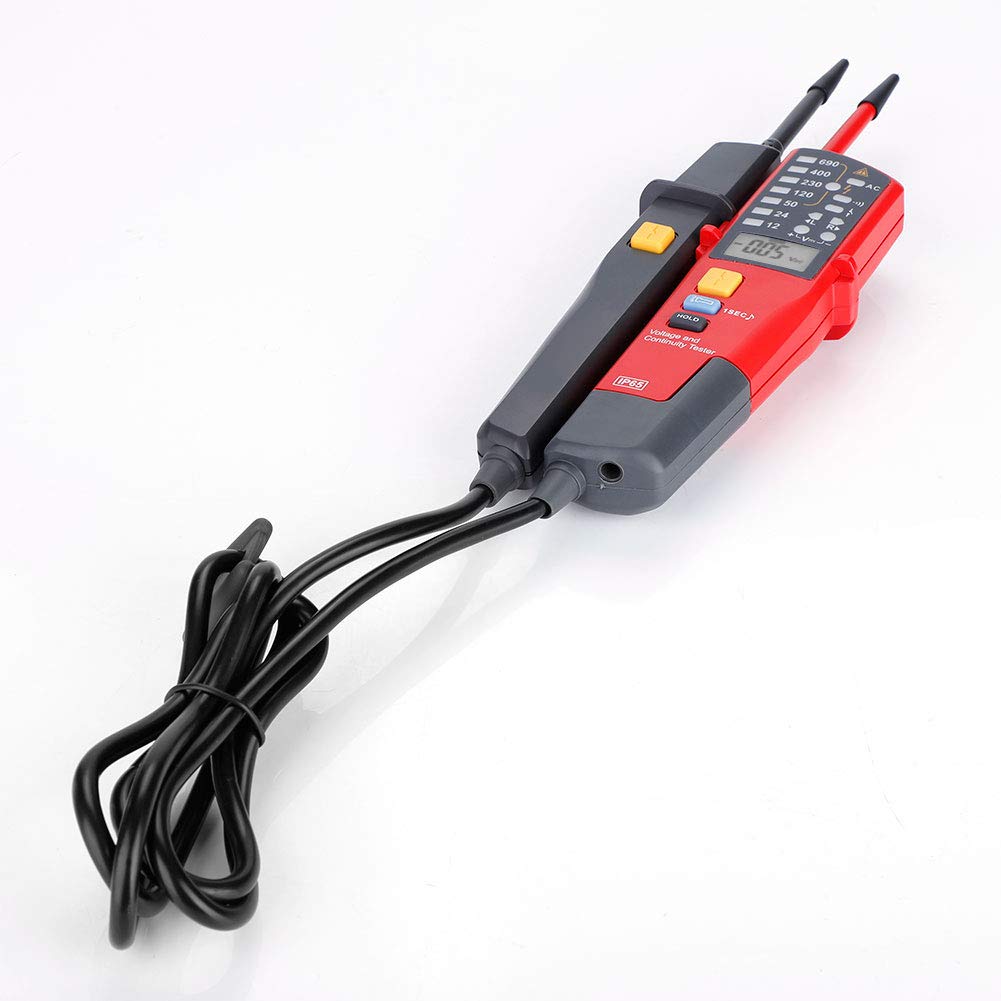 Auto Range Voltage Meter UT18C Continuity Tester AC/DC Voltmeter Frequency Tester LCD LED Two Pole Tester