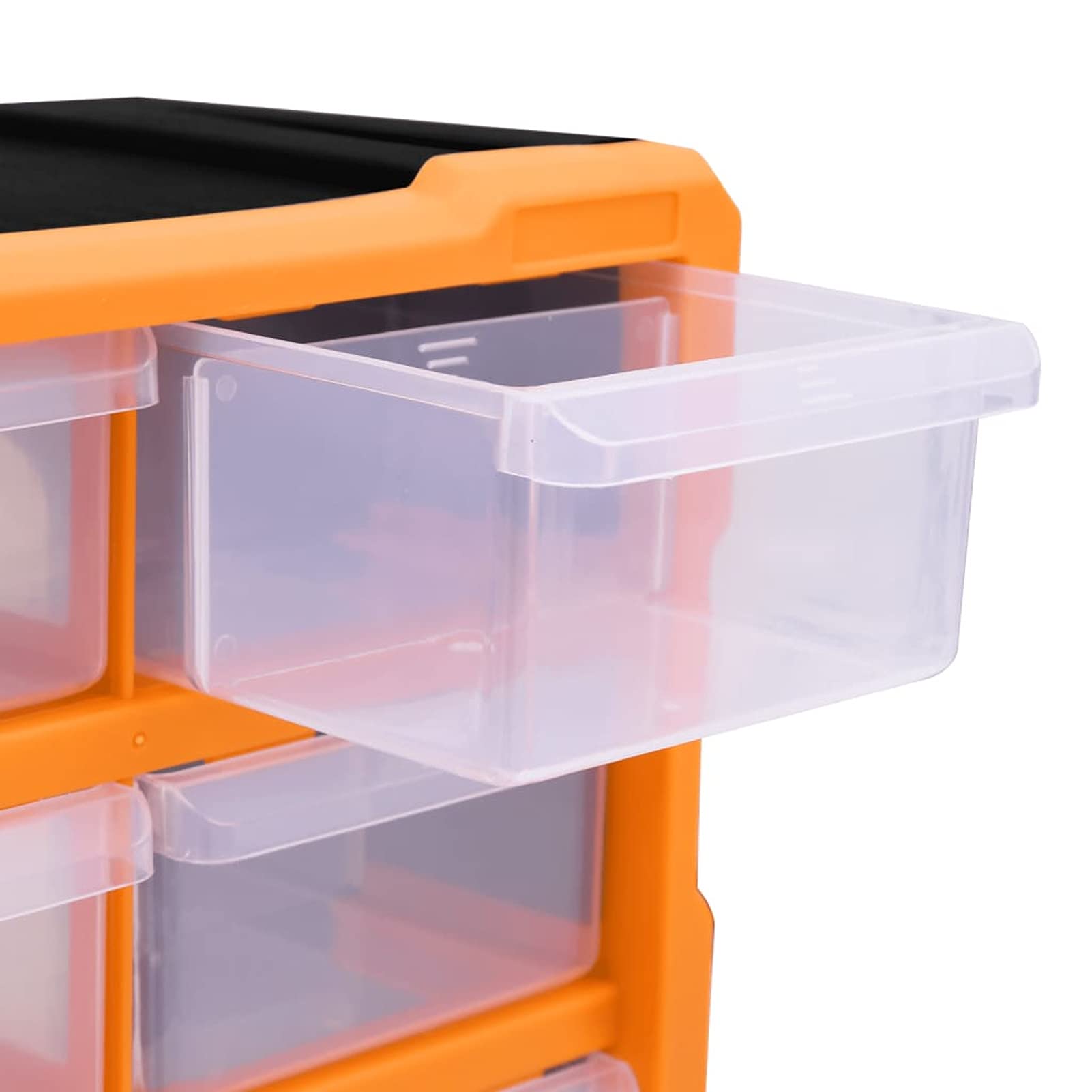Gecheer Mobile Contenitore con 18 Cassetti Medi 38x16x47 cm,Cassettiera Box Organizer Porta Minuteria per Officina,Cassetti Multiuso,Scatole per Cucito in Plastica/Scatole per Componenti