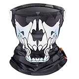 Bufanda de ciclismo suave reflectante con cinta elástica para las orejas, bandana para la cara y el cuello para ciclismo