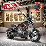 ✨𝟐𝟎𝟐𝟒 𝐍𝐞𝐰𝐞𝐬𝐭 𝐞𝐀𝐡𝐨𝐫𝐚 𝐌𝟏𝐏 𝐏𝐫𝐨✨Upgrades ① Dual Battery Design: Standard 60V 42Ah Battery, Compatible with Upgraded 60V 50Ah Battery (Note: The second battery needs to be purchased additionally). ② Equipped with 4000W QS motor. ③Thickened adjustable fron...