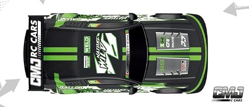 CMJ RC Cars Road Rebel Green Machine High-Speed 1:24 Scale Remote-Controlled Racing Toy Car, Thrilling Fun for Kids and Adults - Image 11