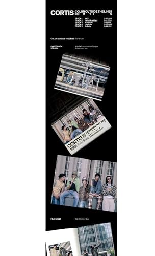 CORTIS COLOR OUTSIDE THE LINES [Photobook Ver.] 1. EP Album (zufällige Ver.)