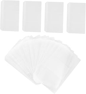 TEHAUX 20 Folhas Pasta Fichário De Cartão Bolsas Reutilizáveis Divisores De Fichário Saco De Armazenamento Grosso Recarga Bolso Fichário Malotes Fichário Bolsos Fichário Bolsa De Bolso