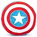 Jay Franco Marvel Avengers Escudo de Capitán América Almohada Decorativa para Niños Cojín de Lujo con Formas
