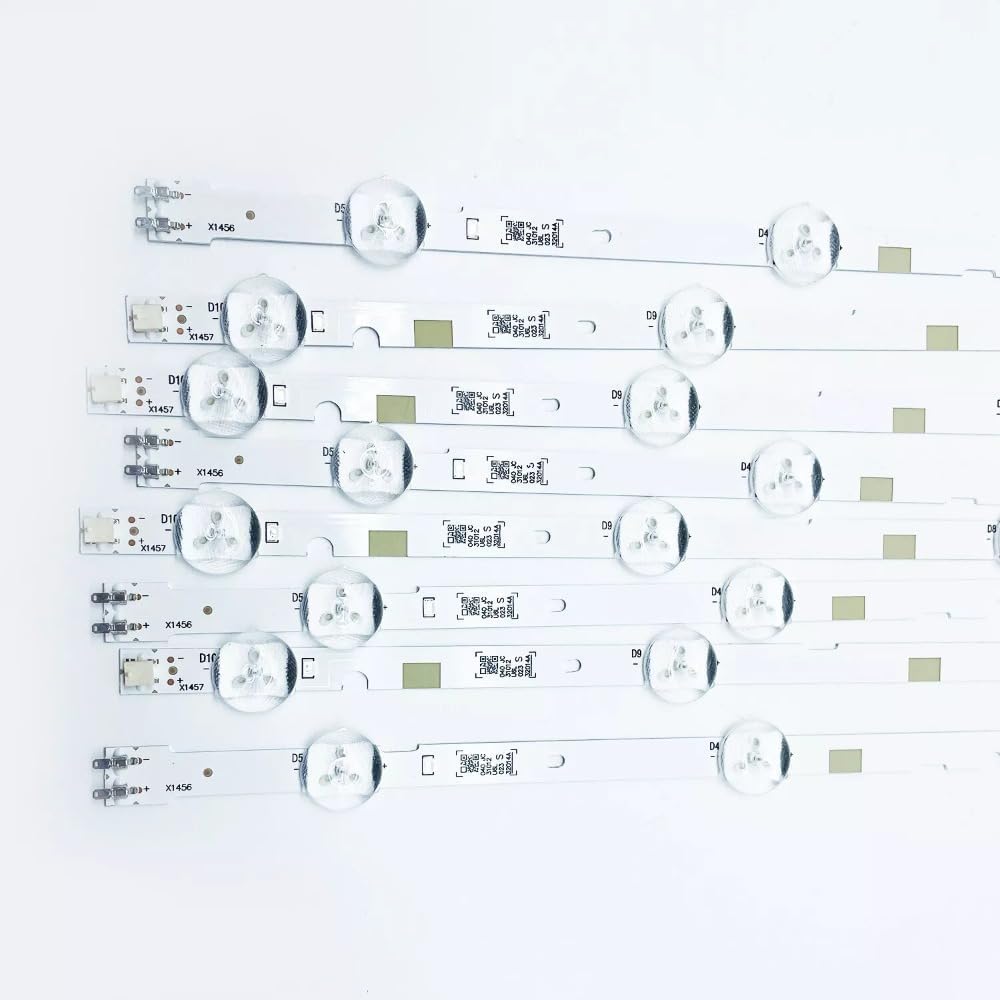 8Pcs LED Strips Led Backlight Strips Replacement for Samsung UN50M5300AF UN50J5000AF UN49j5200 UN49J5290 UN50J5200