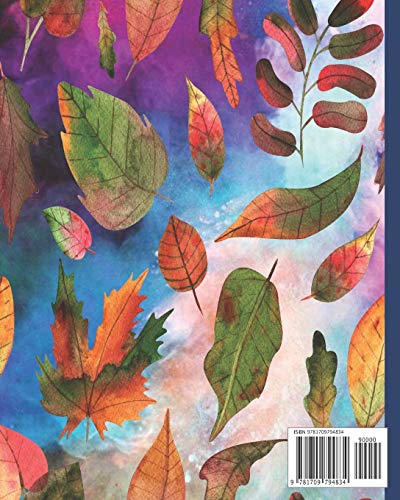 Dream Big 2020 Dated Planner: Autumn Leaves Water colour Day To Day Academic weekly Monthly Agenda Schedule Organizer Logbook & Journal for Personal ... Adult Women Commercial Financier Whizz Kid image 4