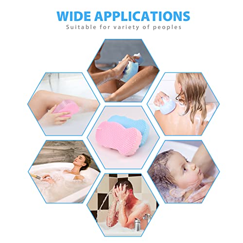 Soft Exfoliating Sponge，Bath Sponge Dead Skin Remover (3) #TOP3