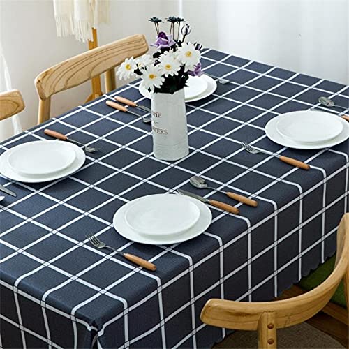 Nappe imperméable Nappe Table Basse rectangulaire pour Salon Couverture de Table Tissu décoration de Mariage A1 140x140 cm