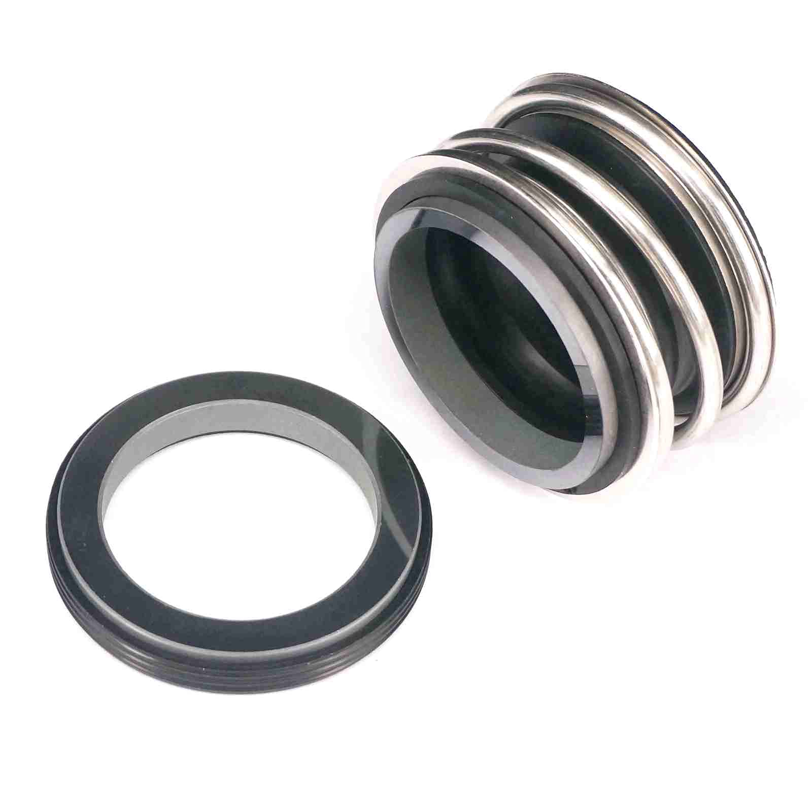 GatherTOOL 10/12/14/15/16/17/18/20/22/24/25/28/30mm ID Mechanical Water Pump Shaft Seal Single Coil Spring Carbon/SiC Ring Model MG1/109 (Color : 1PC, Size : 30mm)
