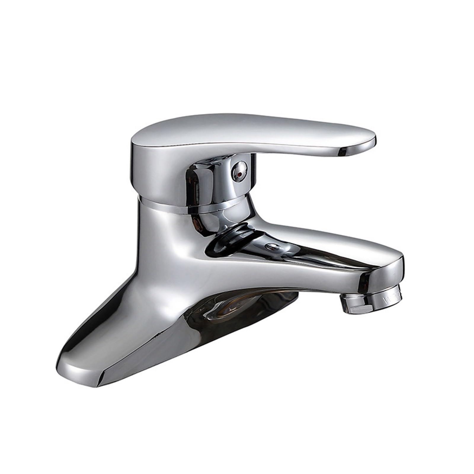 Robinet de lavabo Silo en cuivre de qualité supérieure mitigeur double trou eau chaude et froide