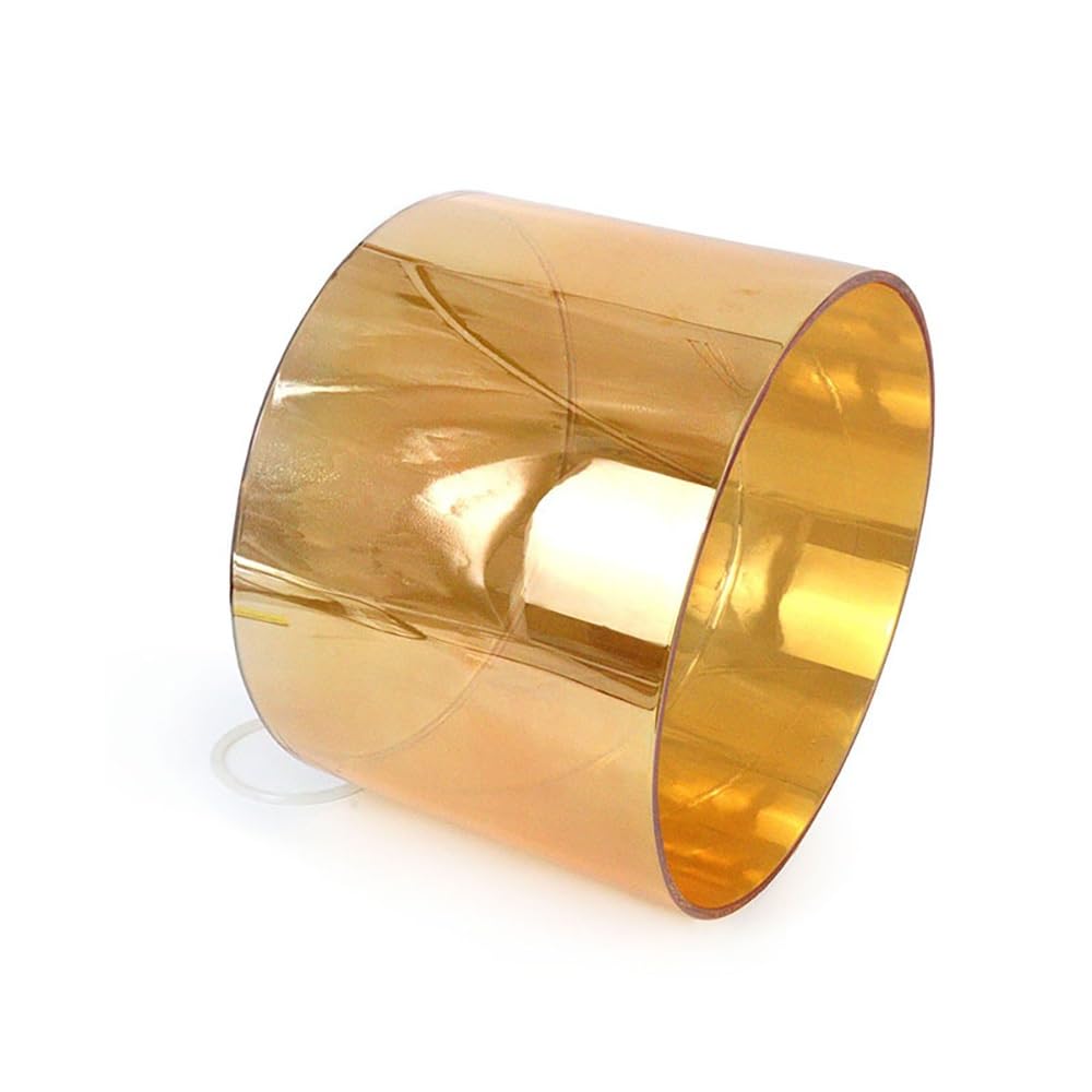Alchemy 8 Zoll Orange Kristallschale Klangschale Geschenk für Yoga Meditation und Klangheilung mit Gratis Acryl Schlagzeug und O-Ring (G Note)