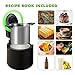 Vesicur Yeap Herbnifique 3-In-1 Decarboxylator & Oil Infuser & Gummy Maker Machine With Mixing Function, Tincture Maker, Herbal Recipe Book Included (Black)