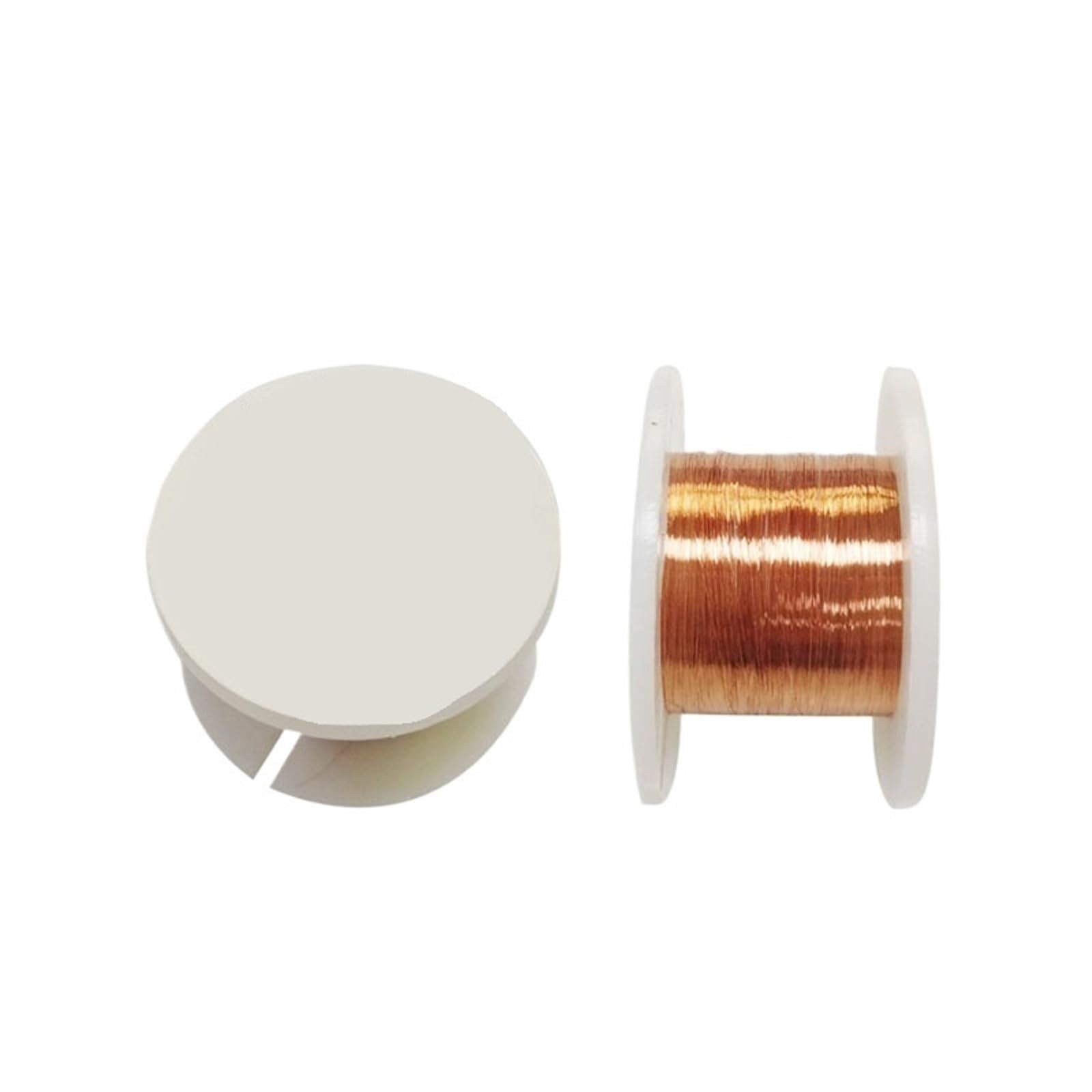 Fil De Cuivre Fil de liaison magnétique isolé 0.01mm 0.02mm, fil de liaison à souder en cuivre for carte mère, outil de réparation de carte logique de soudage de PCB Fil De Fer(5pcs 0.01mm)
