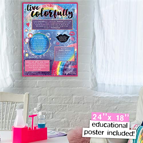 Just My Style Youniverse Super Spa Set At-Home Stem Kits For Kids Age 8 And Up, Diy Spa Day, Diy Soap & Lotion, Spa Birthday Parties, Sleepovers , Pink #TOP5