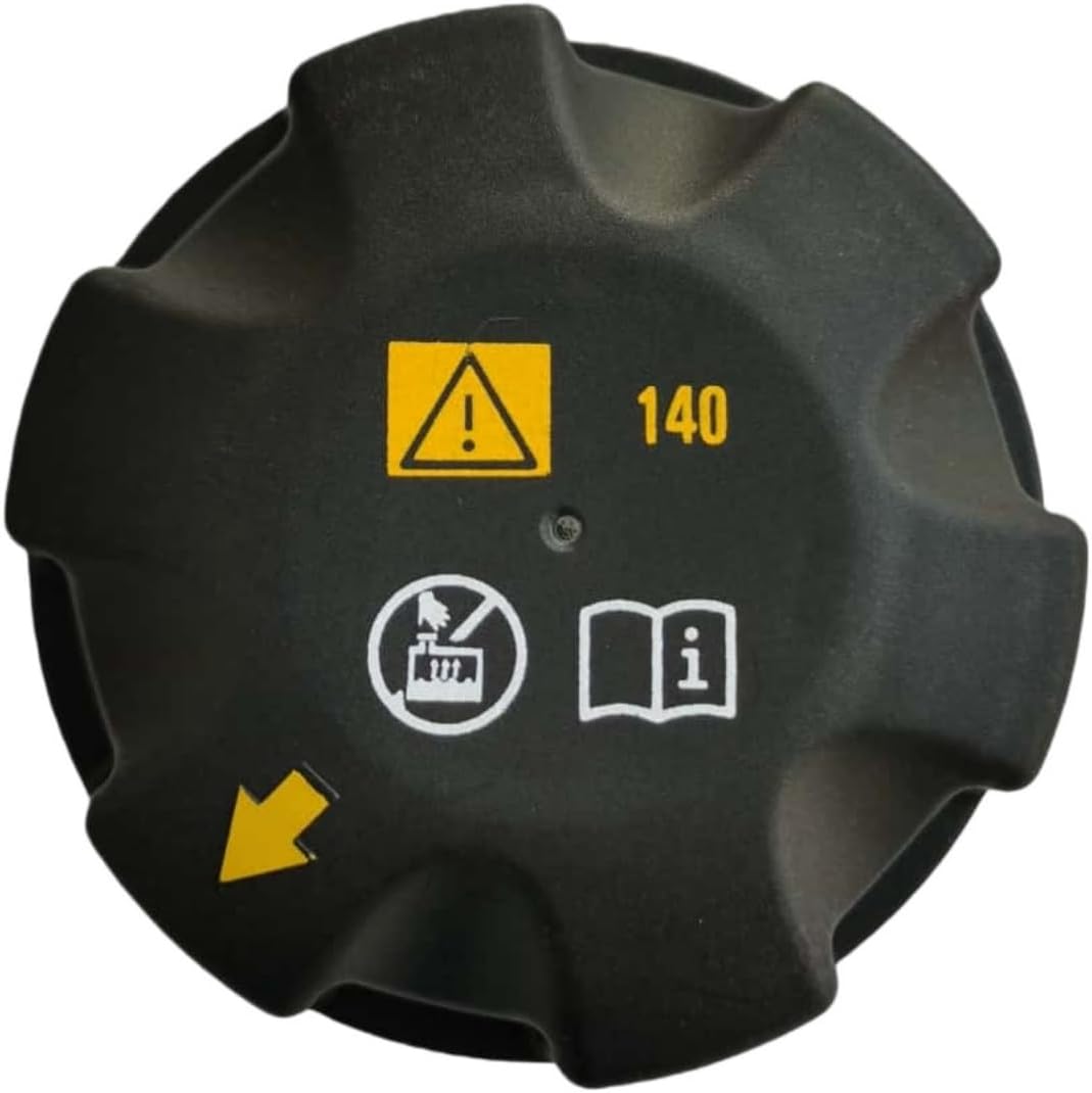 Coolant Reservoir Cap (Coolant Cap) for BMW - 140 kPa (1.4 bar) - Replaces 17117639020 & 17117521071 - Fits 2006-2025 E82 E90 F01 F04 F07 F15 F26 F33 F87 G16 128i 320i 530i 640i 740i X1 to X7 Z4 etc.