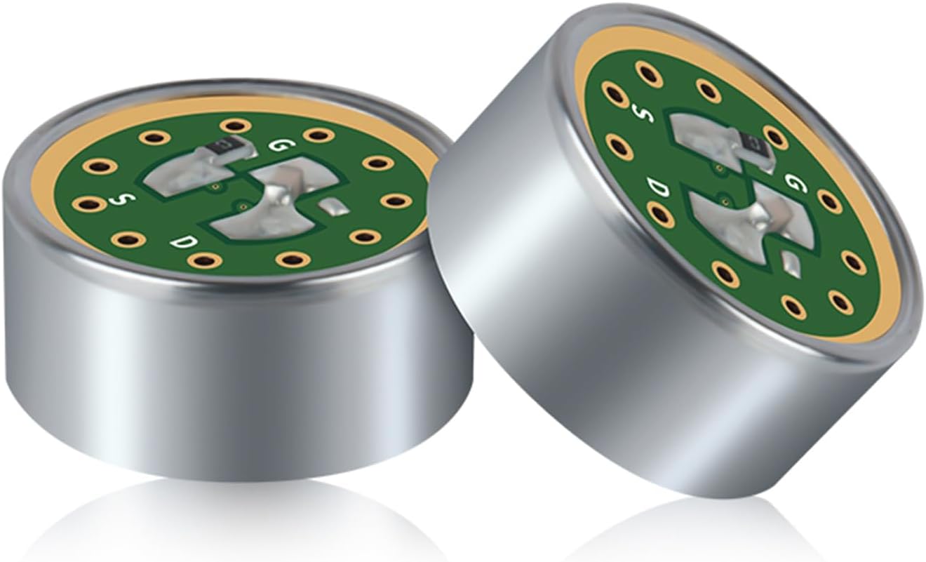 Heavy Duty Electret Condenser Microphone Core Electret Condenser Microphone Core for Clean Output Signal Output