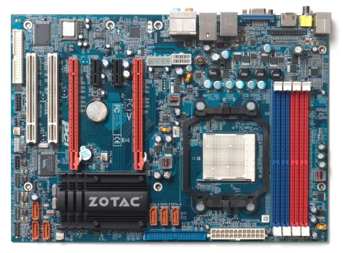 Zotac NF750A-A-E MCP72P nForce 750a Raid 0,1,0+1,5 12xUSB2.0 8-Channel HD Audio Motherboard