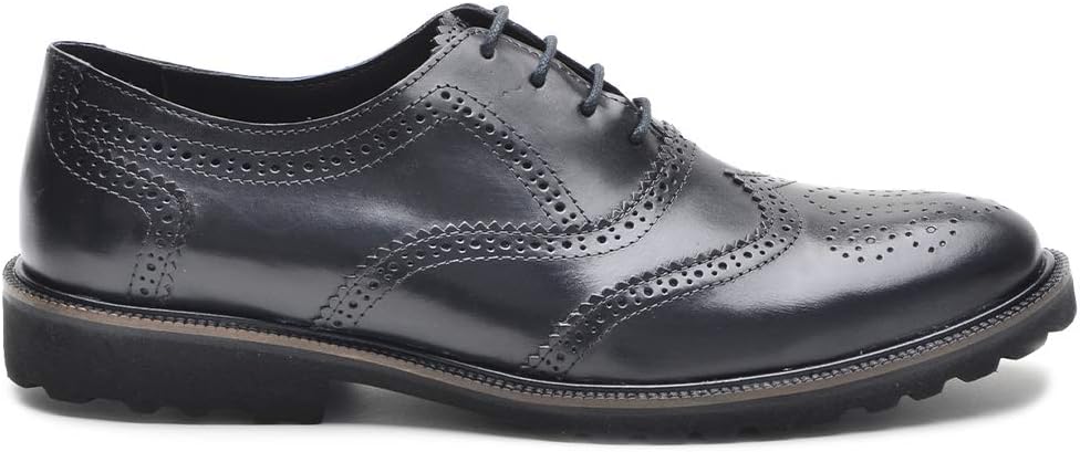 Sapato Masculino Oxford Brogue Wing
