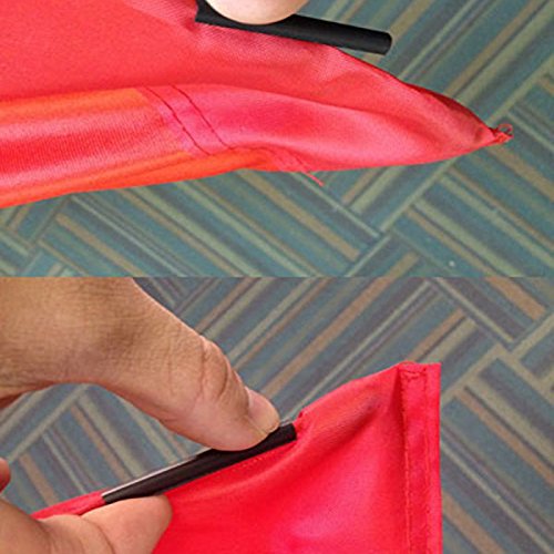 Fireworks (Red) Flutter Feather Flag Bundle (11.5' Tall Flag, 15' Tall Flagpole, Ground Mount Stake) #TOP6