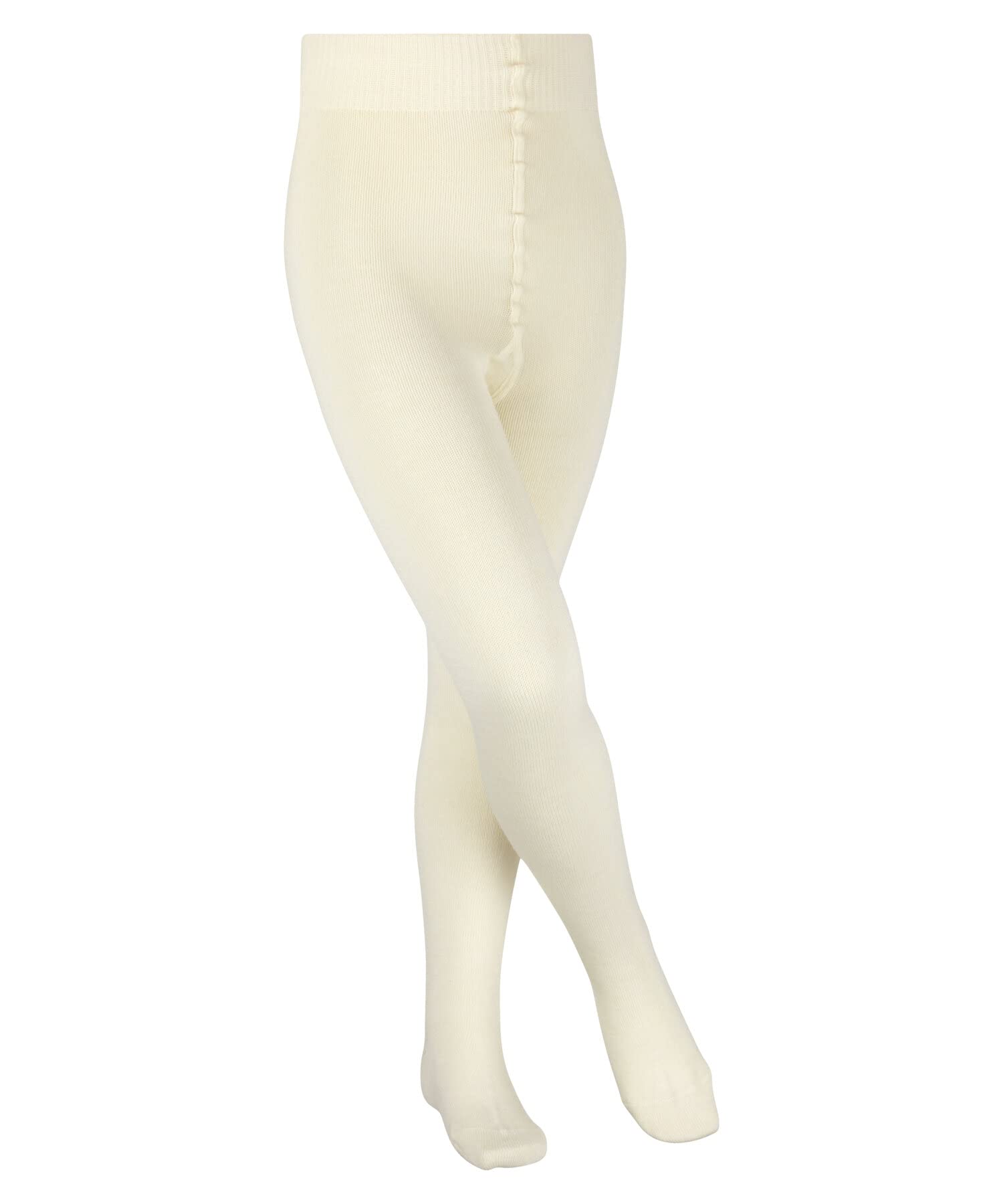 FALKE Uniseks - dzieci Rajstopy Comfort Wool K TI Wełna Merynosa Bawełna grube jednokolorowe 1 Para, Biały (Woolwhite 2060), 80-92cm (12-18 miesiące)