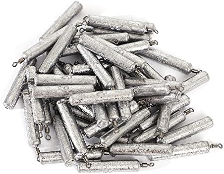Poisson Free RIG Sinker Lead Worm Fishing Sinker Weight (0.7 Oz 20 Pcs)