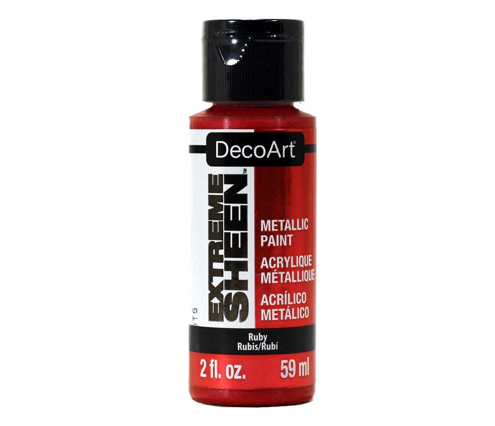 DecoArt Extreme Sheen Paint 2oz-Ruby DPM-20