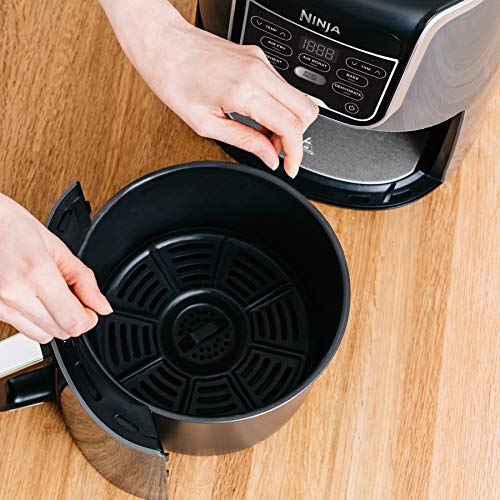 Ninja Af150Amz Air Fryer Xl, 5.5 Qt. Capacity That Can Air Fry, Air Roast, Bake, Reheat & Dehydrate, With Dishwasher Safe, Nonstick Basket & Crisper Plate And A Chef-Inspired Recipe Guide, Grey #TOP6