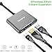 iMXPW USB C to HDMI Adapter, Multiport Hub with 4K HDMI, USB-C PD Charging, USB 3.0 Adapter for MacBook, Mac Pro, Google Chromebook, Note9