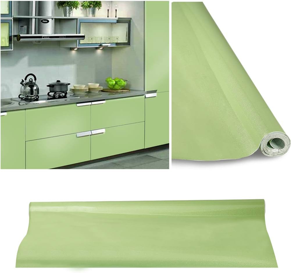 KINLO furniture film made of high quality PVC kitchen film adhesive film wallpaper kitchen sticker kitchen cupboards waterproof sticker for cupboard self-adhesive film decorative film with glitter