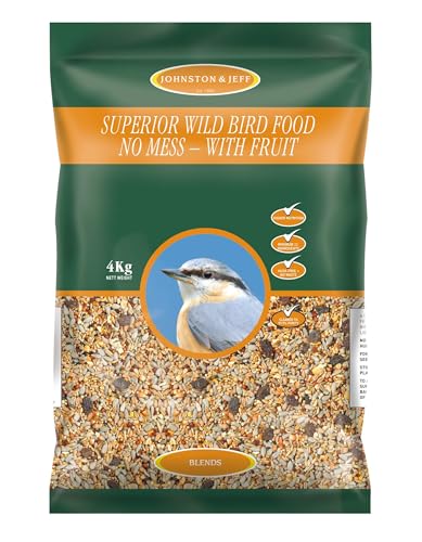 Johnston & Jeff 4kg Superior Wild Bird - No Mess Food Premium Wildlife Seed