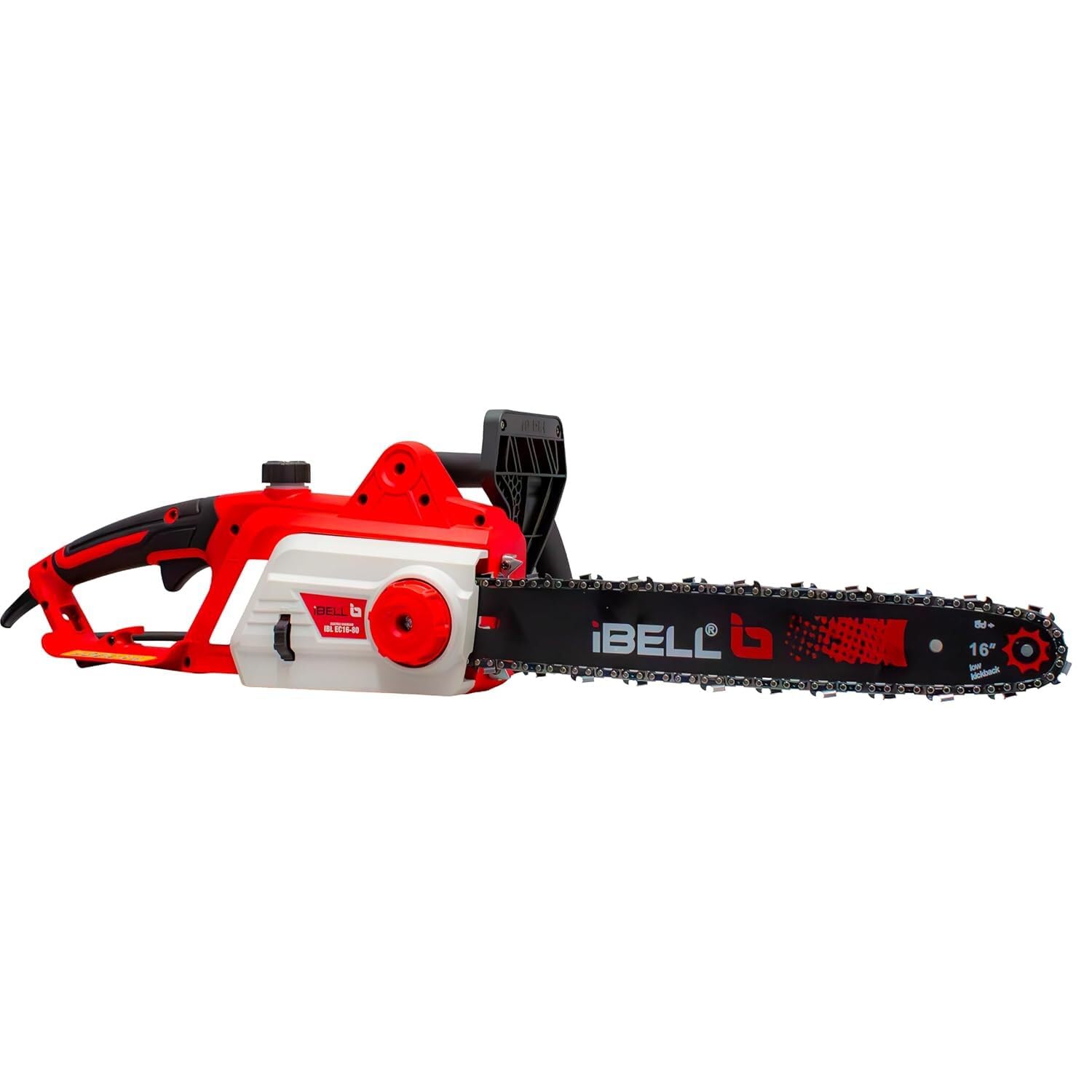 iBELL Electric Chainsaw IBL EC16-80, 2400W Motor, 16” (400mm) Guide Bar, High-Speed 8000 RPM, Corded with Low Vibration, Ergonomic Design, Heavy-Duty Wood Cutting & Pruning Tool – 1 Year Warranty-image-22
