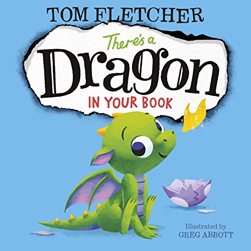There's A Dragon In Your Book 0141376120 Book Cover
