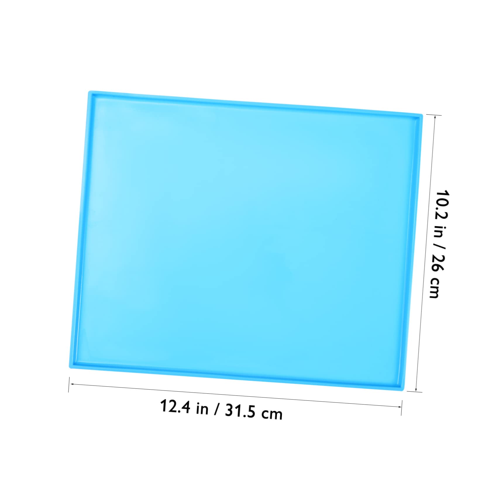 BESTonZON Silikon-backmatte Für Ofenblech Antihaftbeschichtete Silikon-backunterlage Wiederverwendbare Mit Erhöhten Kanten